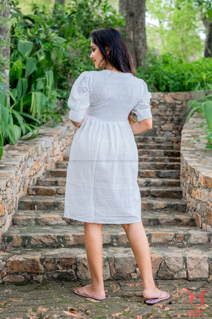 White Babydoll Dress