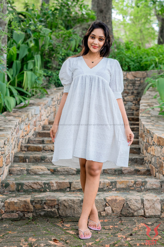 White Babydoll Dress